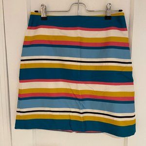 Loft color block skirt